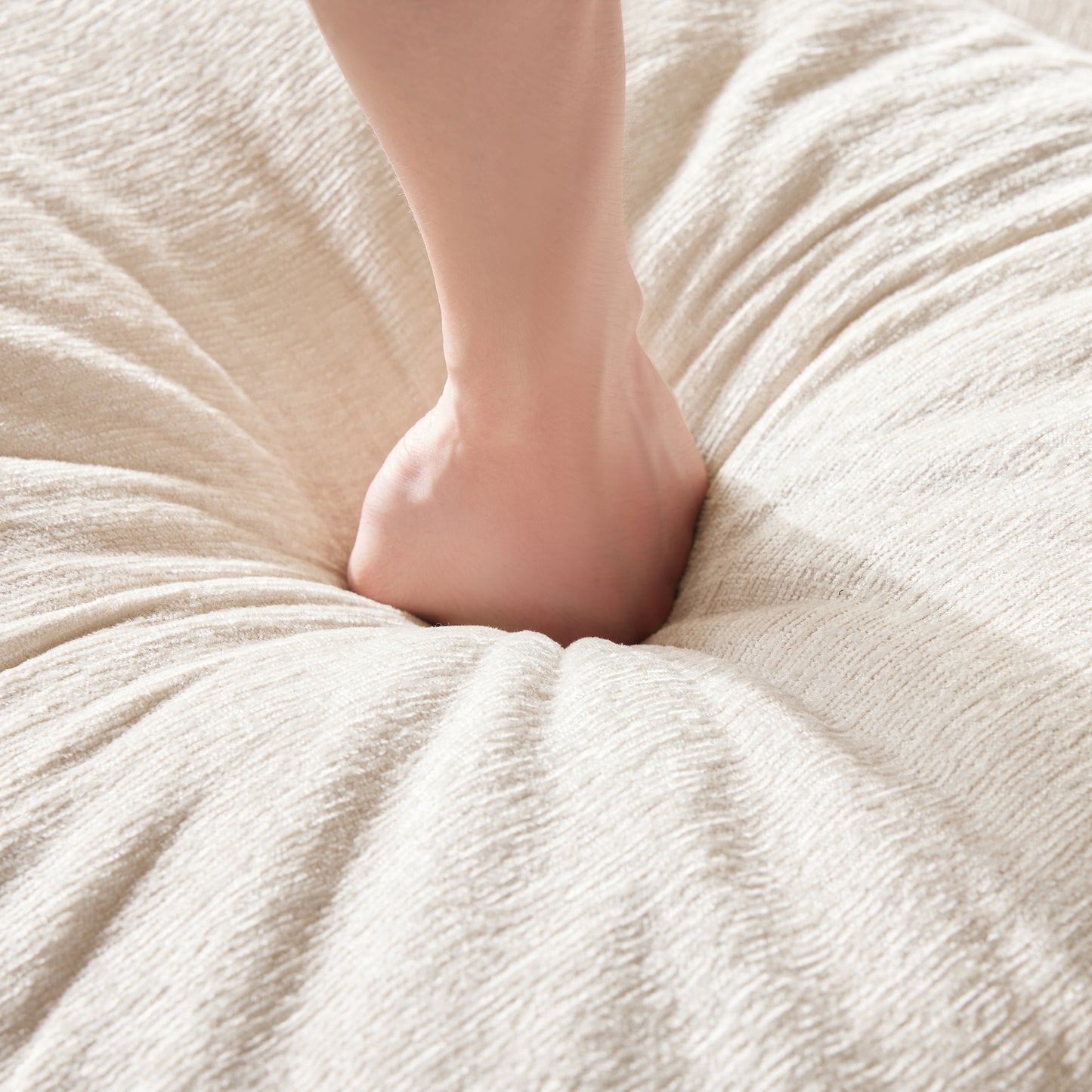 MangodanModular Couch Sectionals with Ottoman, Big Comfy Cloud CouchesModern Cloud Sectional Couches for Living Room