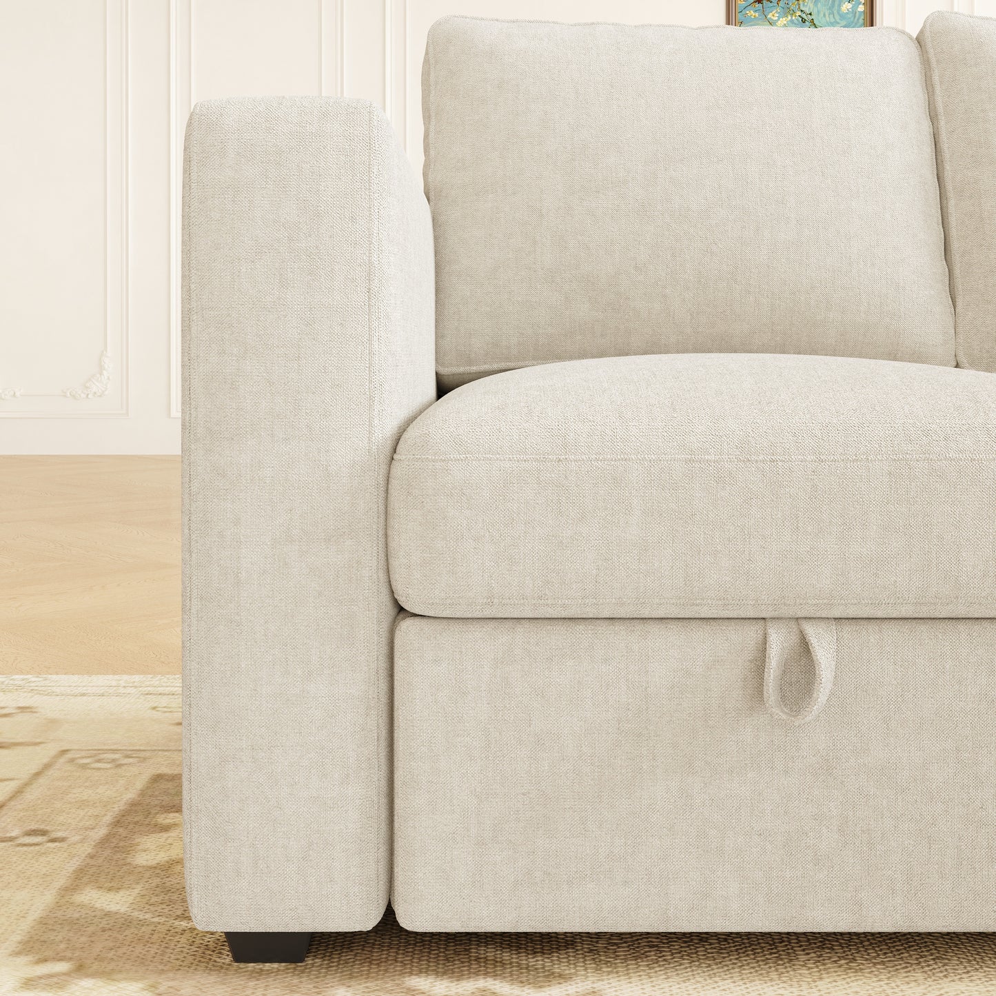 Sectionals Modular Sofa with Storage, Comfy Sectional Couches for Living Room & Apartment