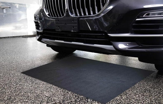Garage Floor Mat, Under Car Waterproof Containment Mats, Oil Mat for Garage Covering