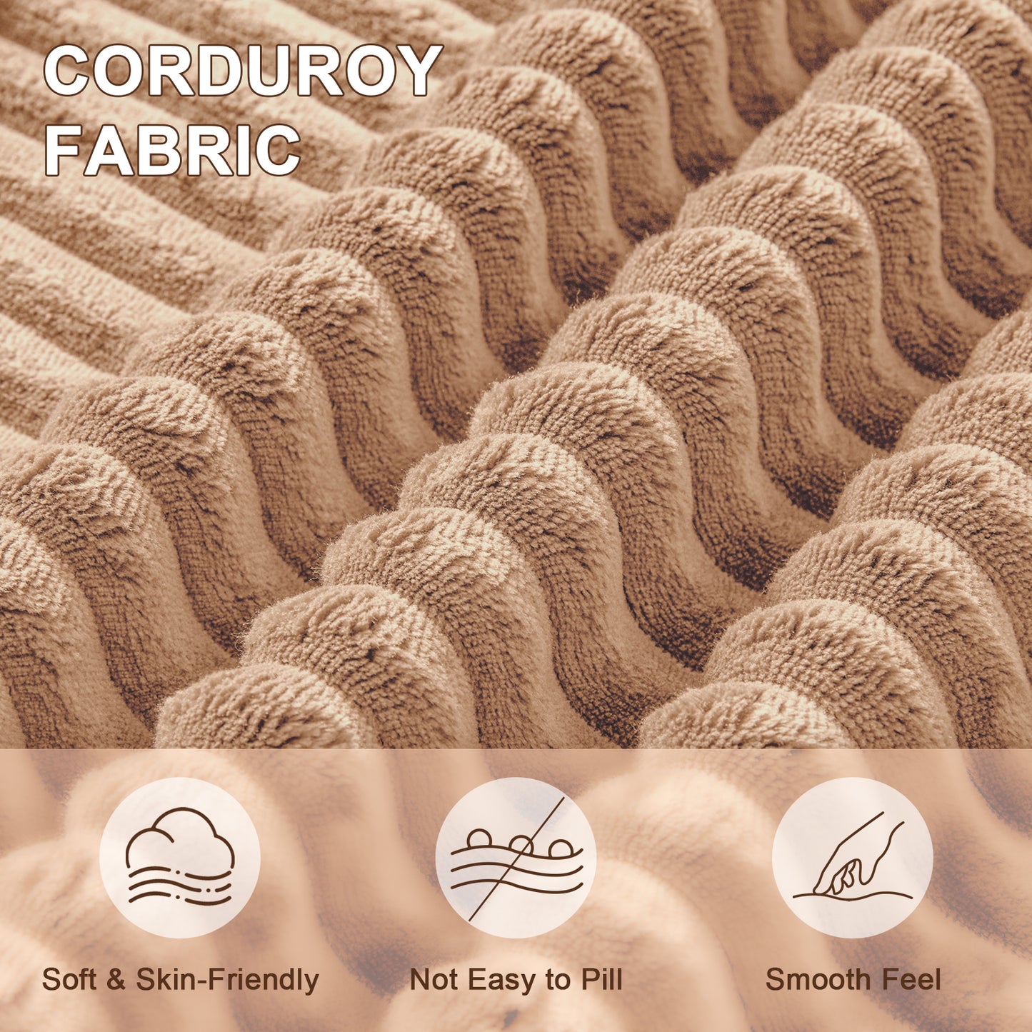 Mangodan  Sectional Couch, Boneless Couches for Living Room, L Shaped Couch with Convertible Ottoman