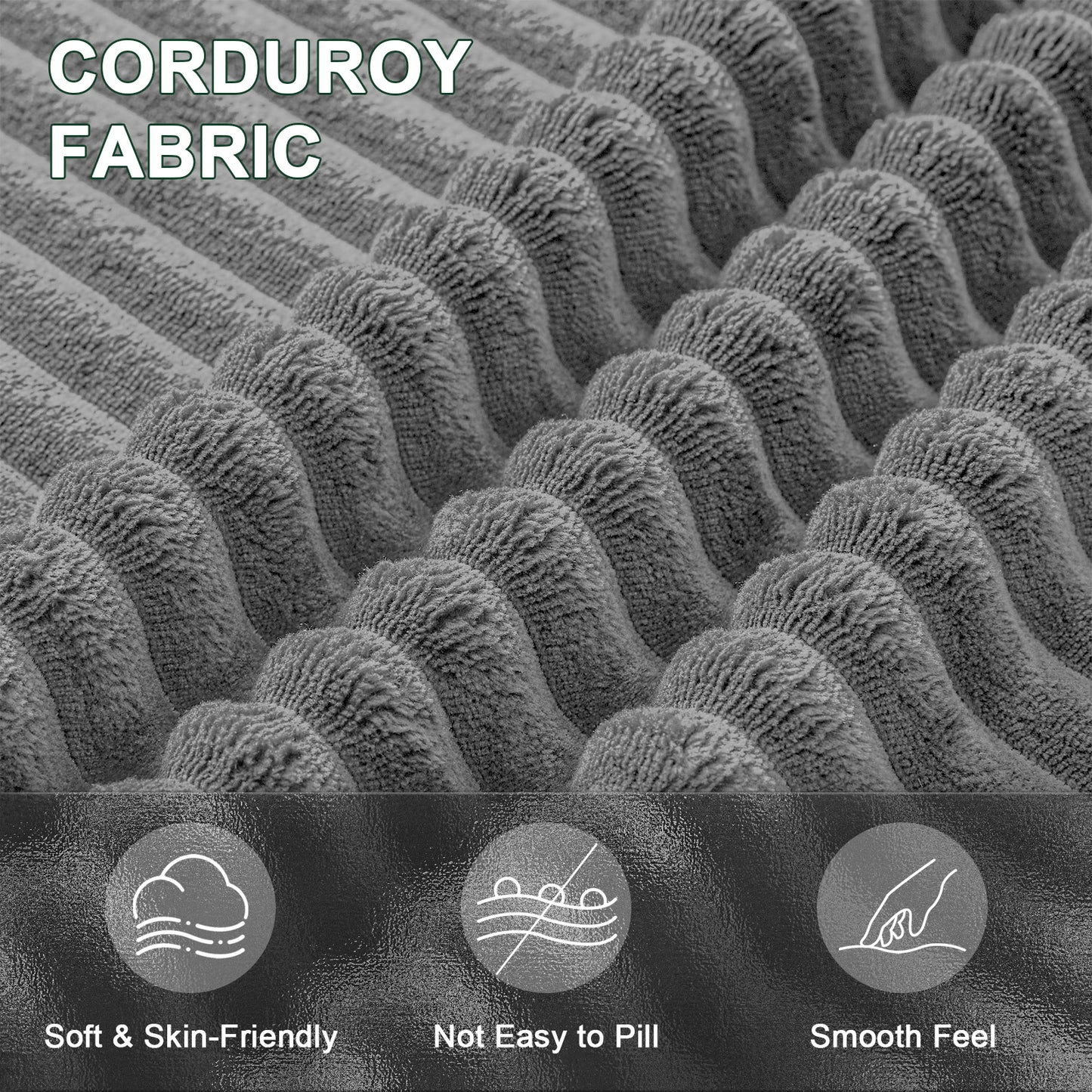 Mangodan  Sectional Couch, Boneless Couches for Living Room, L Shaped Couch with Convertible Ottoman