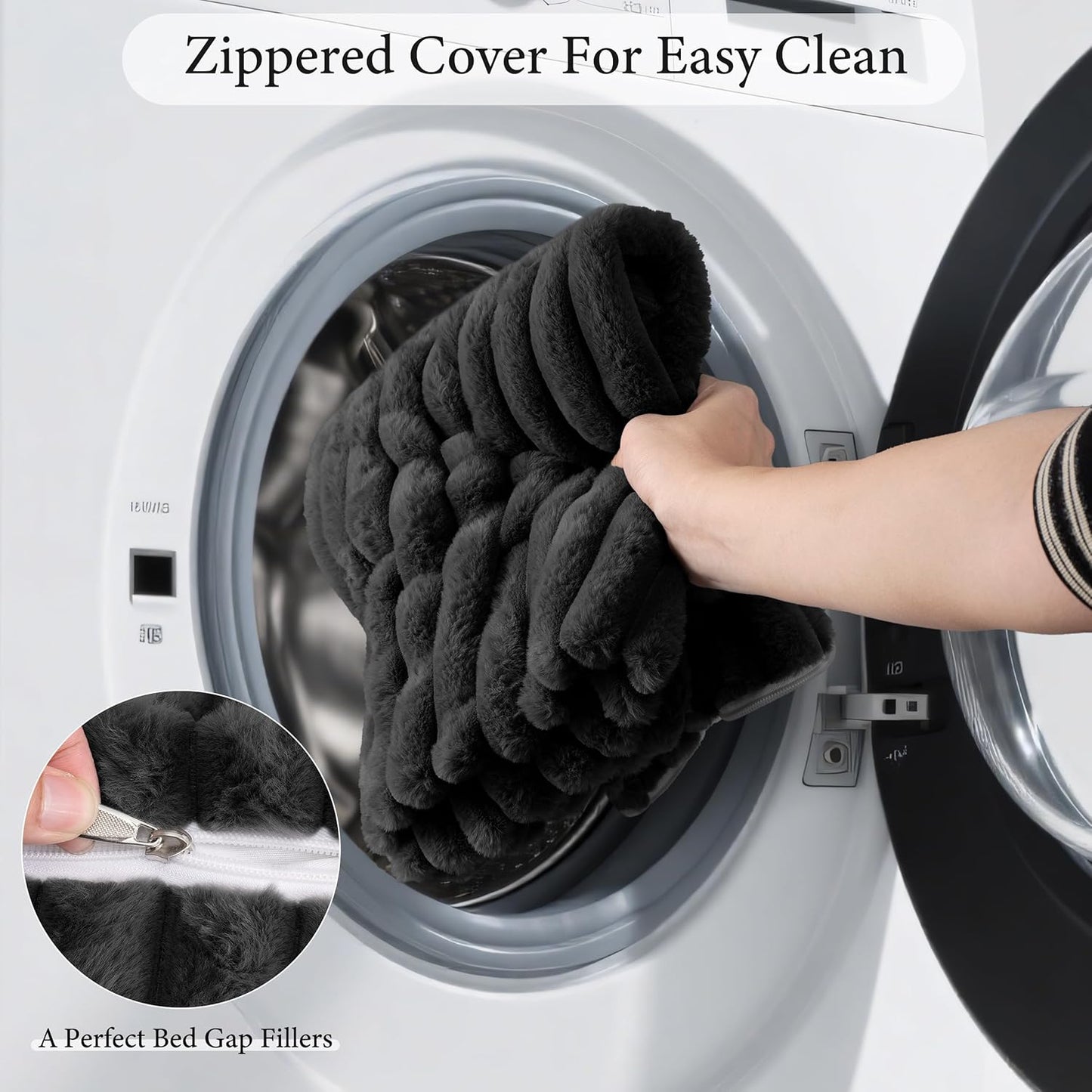 Triangular Wedge Pillow Headboard Queen, Cushion Headboards Reading Pillows